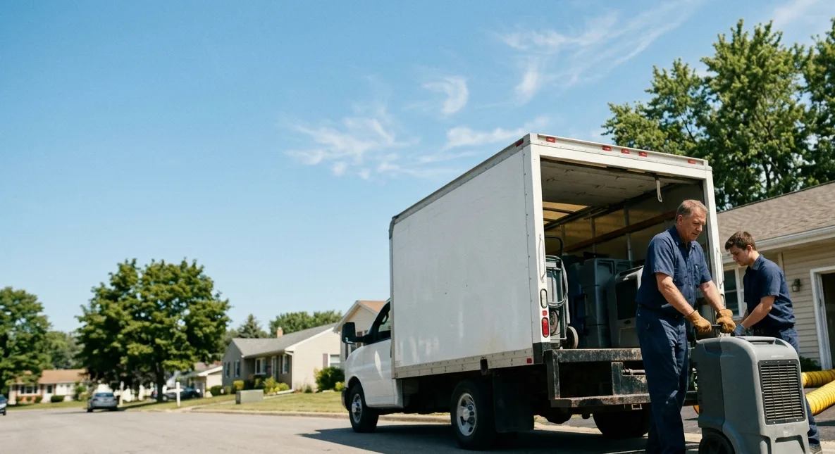 Water Damage Cleanup in Climbing Hill, IA near me